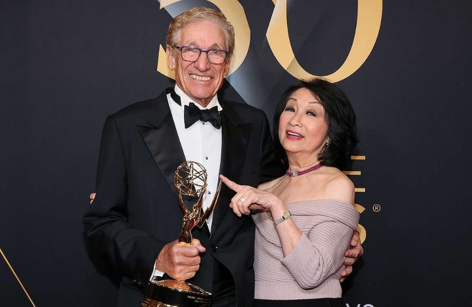 Maury Povich and Connie Chung