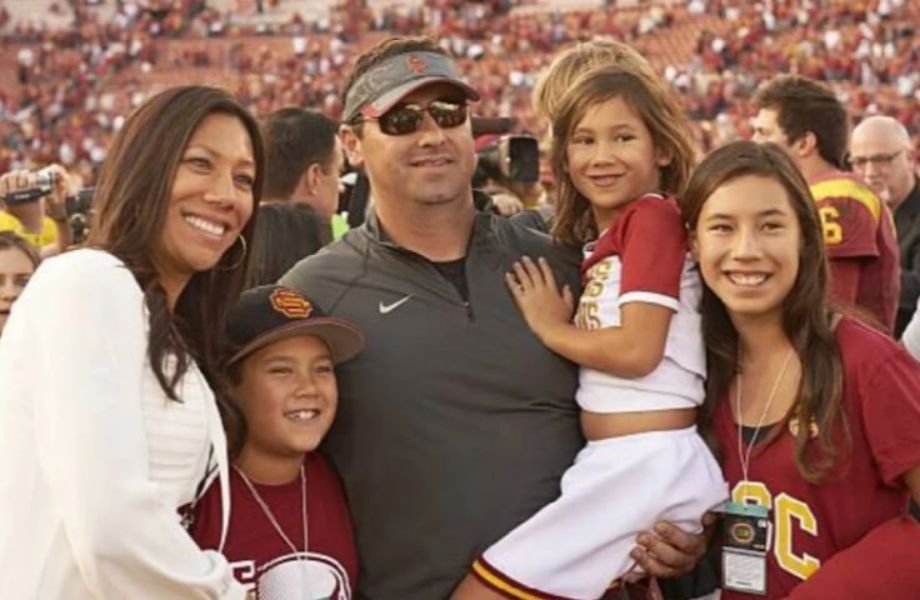 Stephanie Sarkisian and Steve Sarkisian have three children