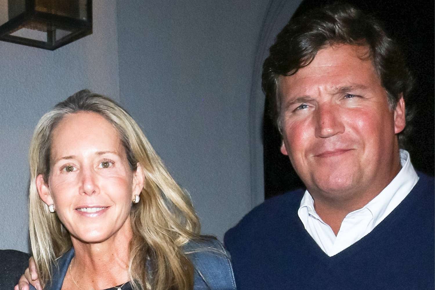 Tucker Carlson and Susan Andrews